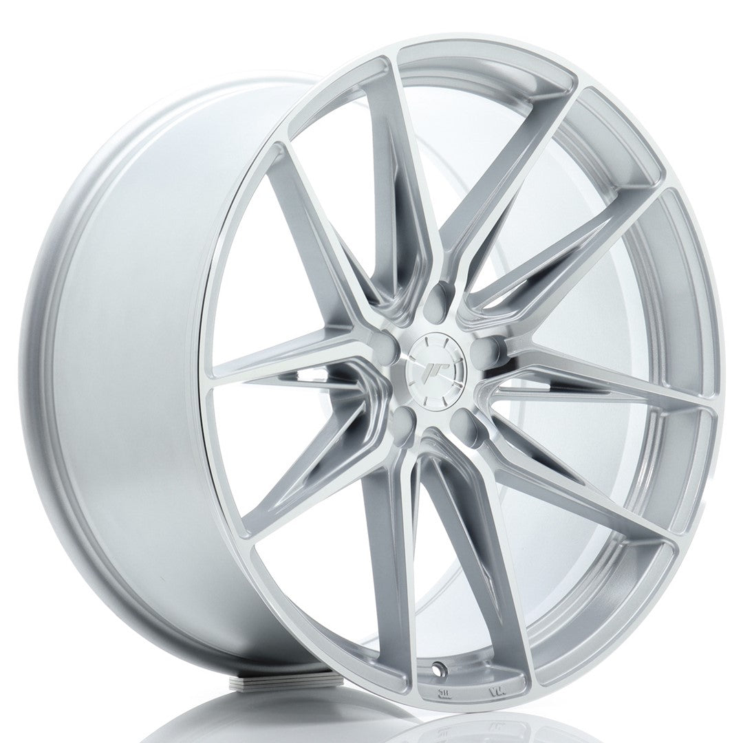 Alu kola Japan Racing JR44 21x10,5 ET15-40 5H BLANK Silver w/ Machined Face