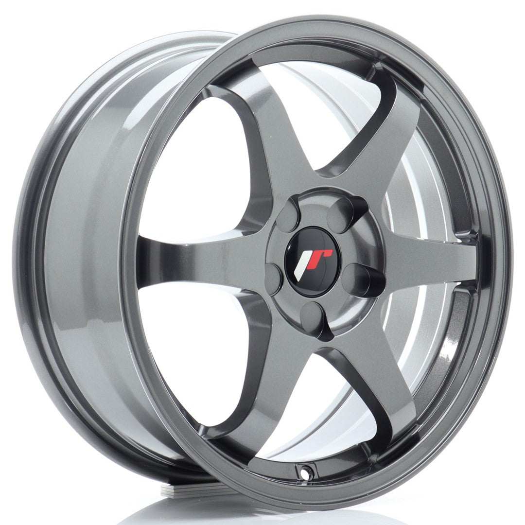 Alu kola Japan Racing JR3 17x7 ET20-42 5H BLANK Gun Metal-Alu kola-WheelsUp