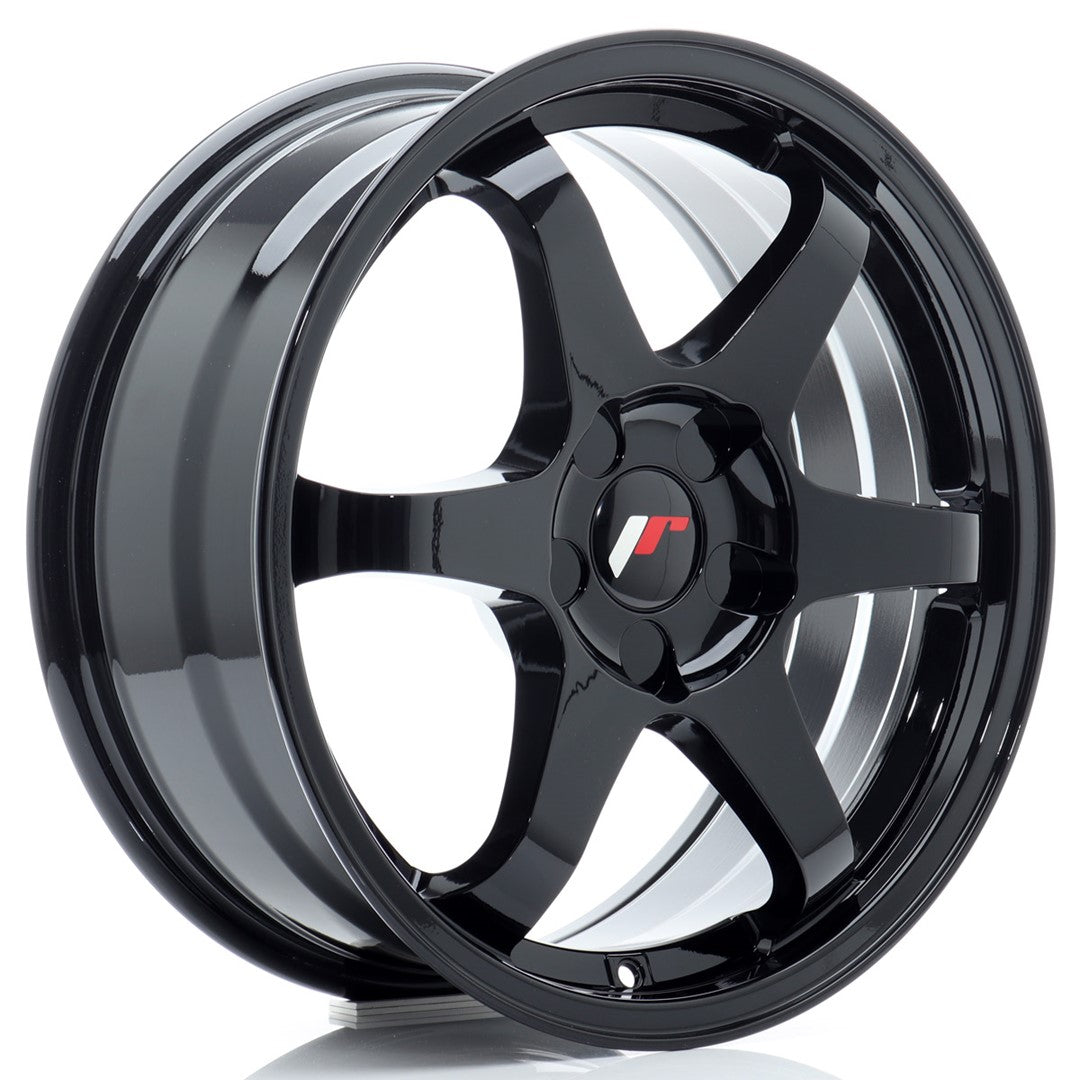 Alu kola Japan Racing JR3 17x7 ET20-42 5H BLANK Gloss Black-Alu kola-WheelsUp