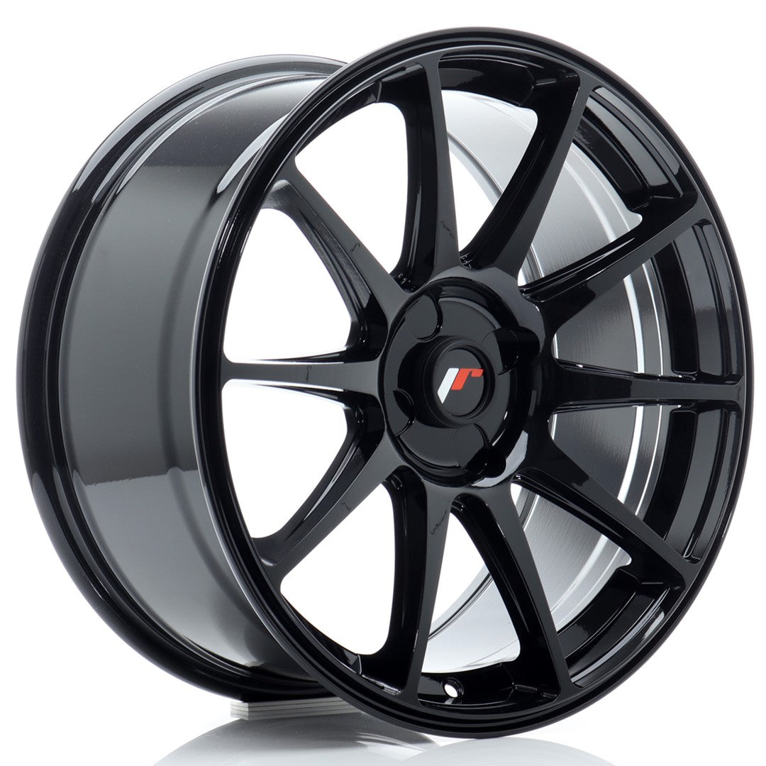 Alu kola Japan Racing JR11 18x8,5 ET20-40 4H Blank Gloss Black