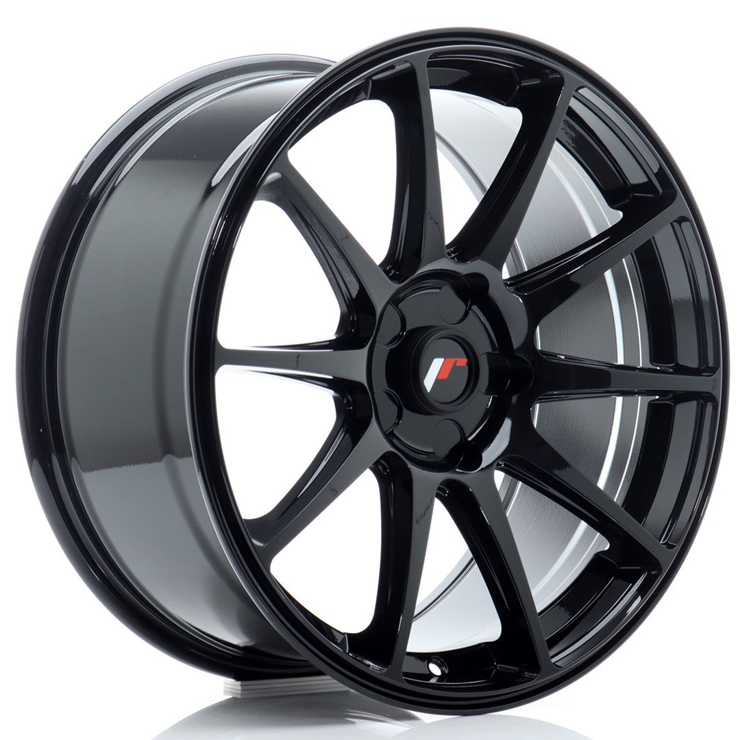 Alu kola Japan Racing JR11 18x8,5 ET20-40 5H Blank Gloss Black