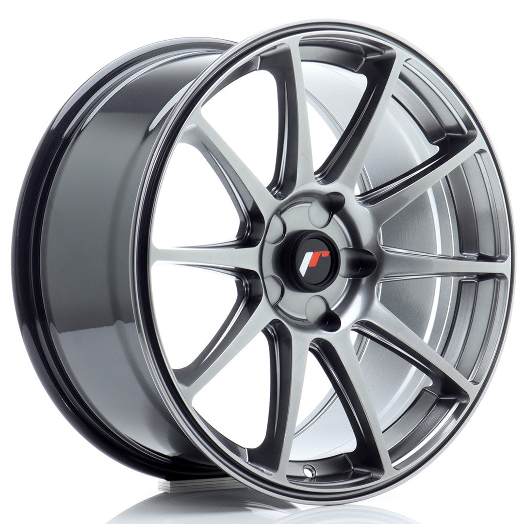 Alu kola Japan Racing JR11 18x8,5 ET20-40 5H Blank Hyper Black