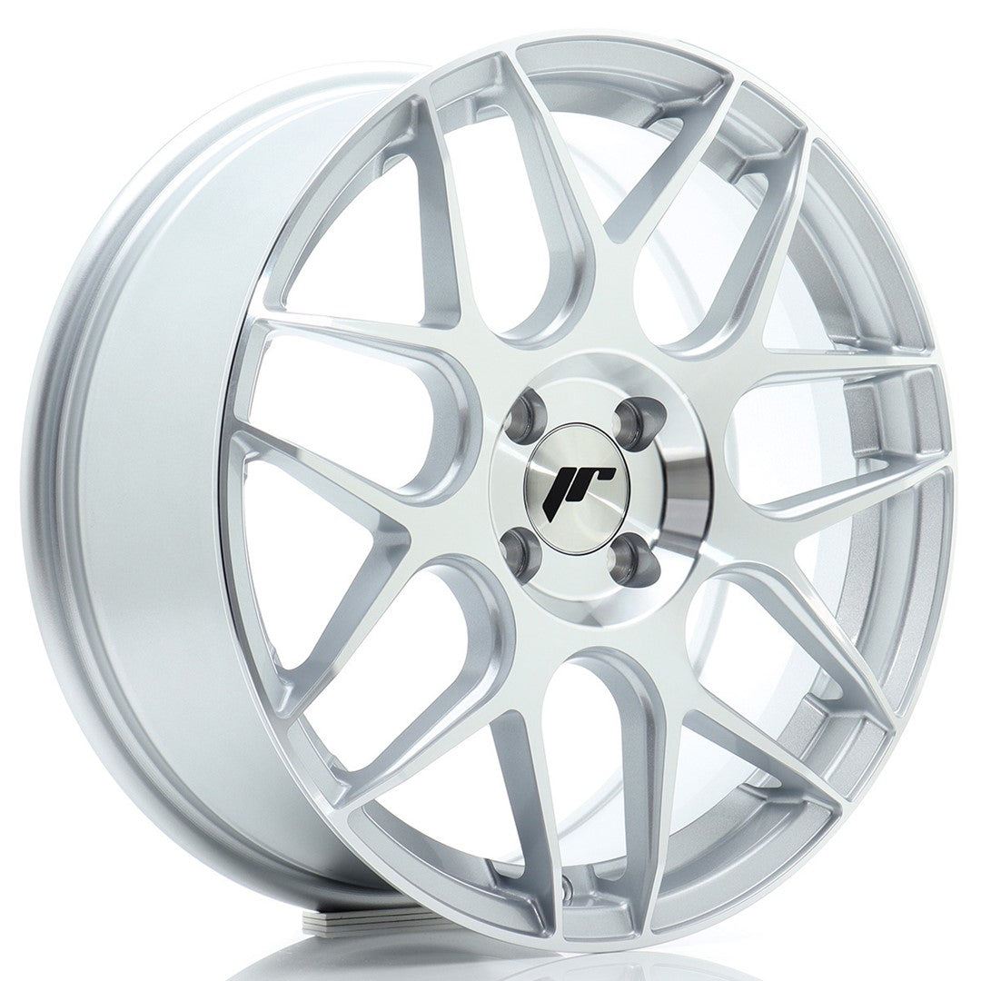 Alu kola Japan Racing JR18 17x7 ET40 4x100 Silver Machined Face