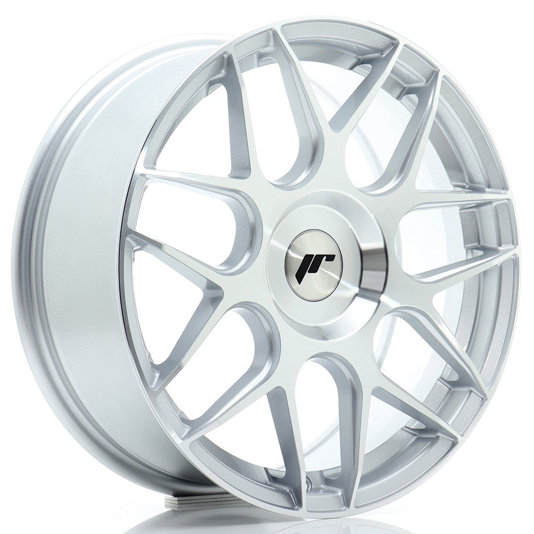 Alu kola Japan Racing JR18 17x7 ET20-40 BLANK Silver Machined Face