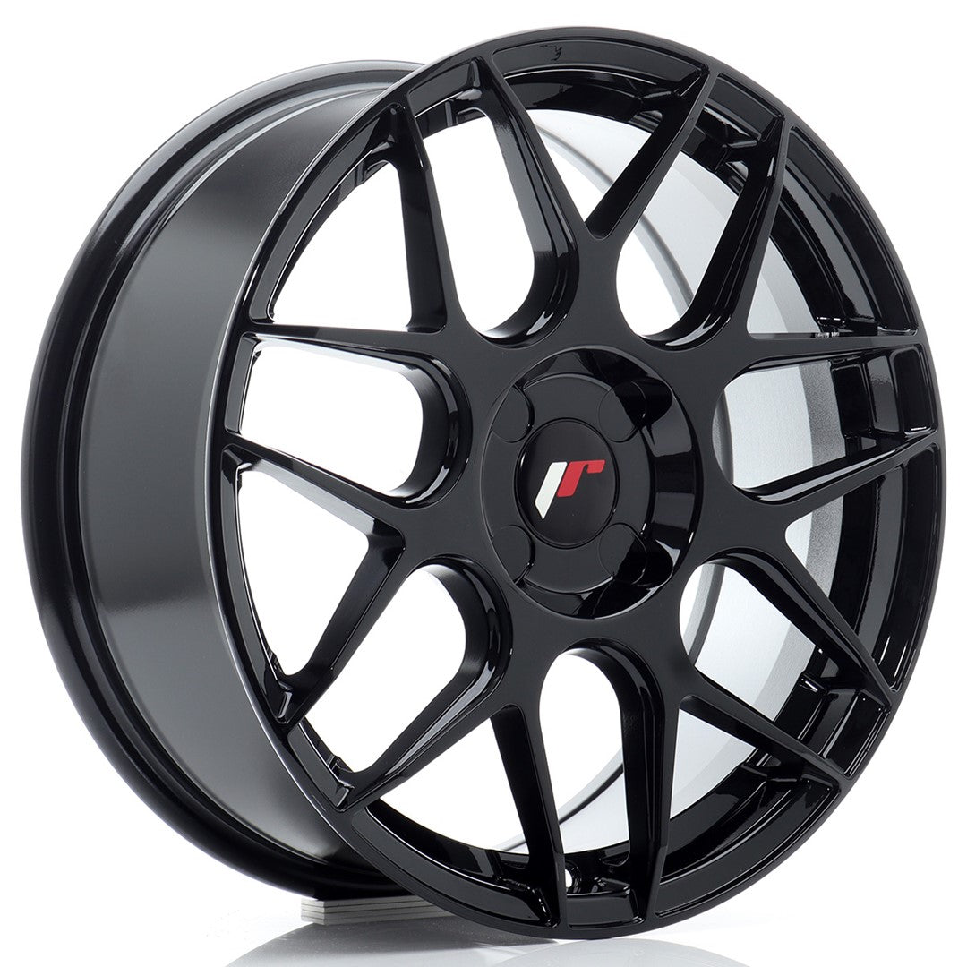 Alu kola Japan Racing JR18 17x7 ET20-40 4H BLANK Gloss Black