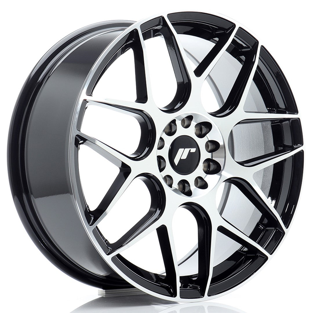 Alu kola Japan Racing JR18 18x7,5 ET40 5x112/114 Black Machined Face