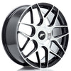 Alu kola Japan Racing JR18 18x7,5 ET40 5x108 Black Machined