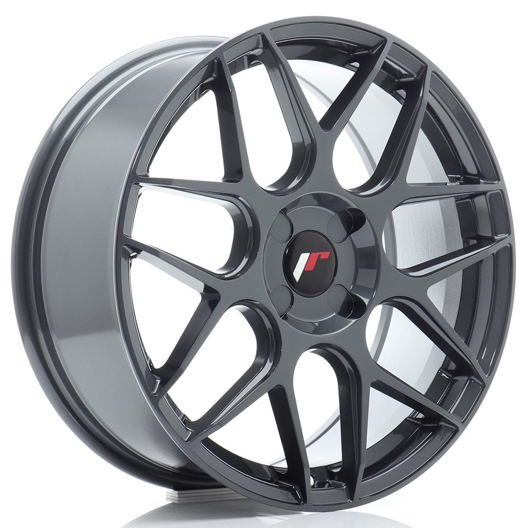 Alu kola Japan Racing JR18 18x7,5 ET20-40 4H BLANK Hyper Gray