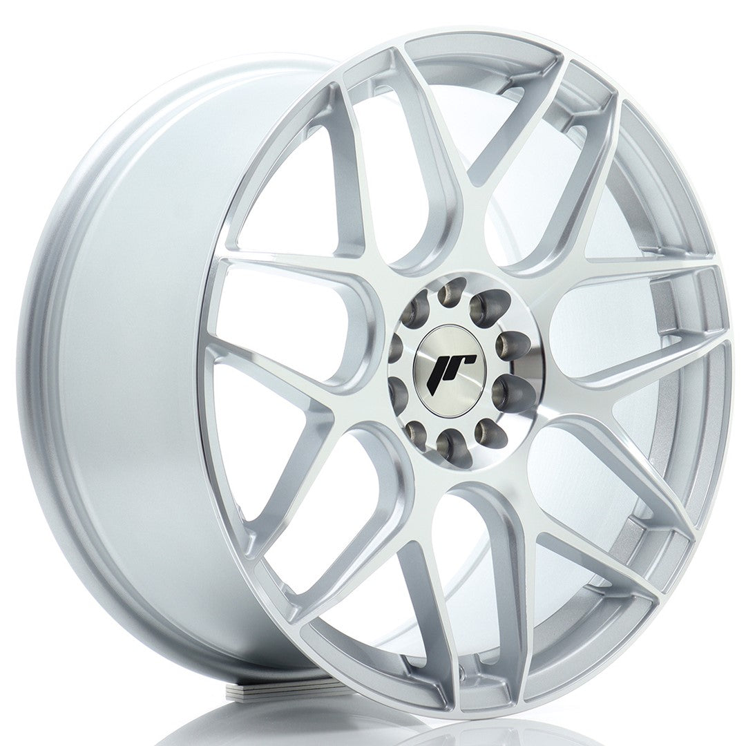 Alu kola Japan Racing JR18 18x8,5 ET45 5x112/114 Silver Machined Face