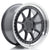 Alu kola Japan Racing JR47 18x8,5 ET15-35 5H BLANK Hyper Gray w/ Machined Lip