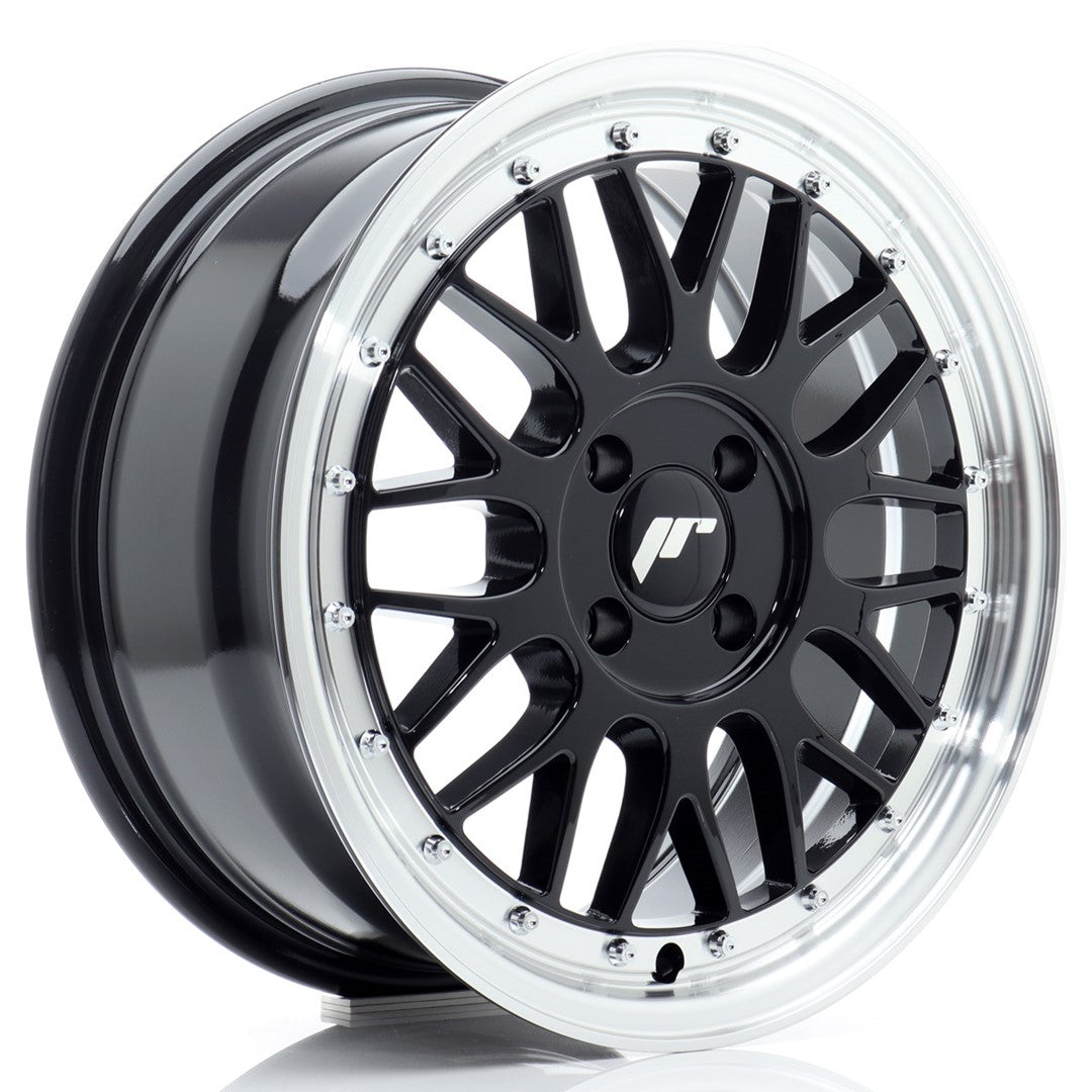 Alu kola Japan Racing JR23 16x7 ET40 4x100 Gloss Black w/Machined Lip