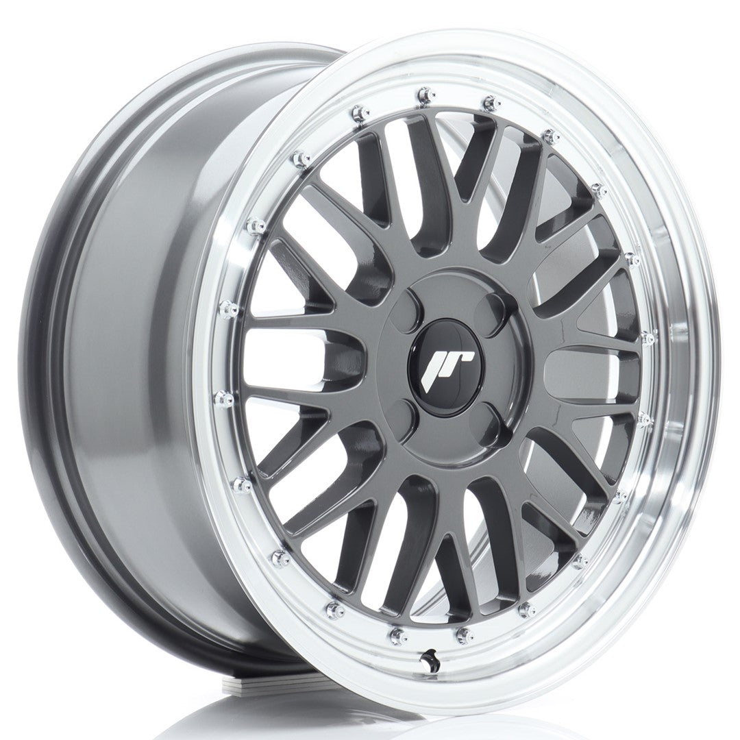 Alu kola Japan Racing JR23 17x7,5 ET20-40 4H BLANK Hyper Gray w/Machined Lip