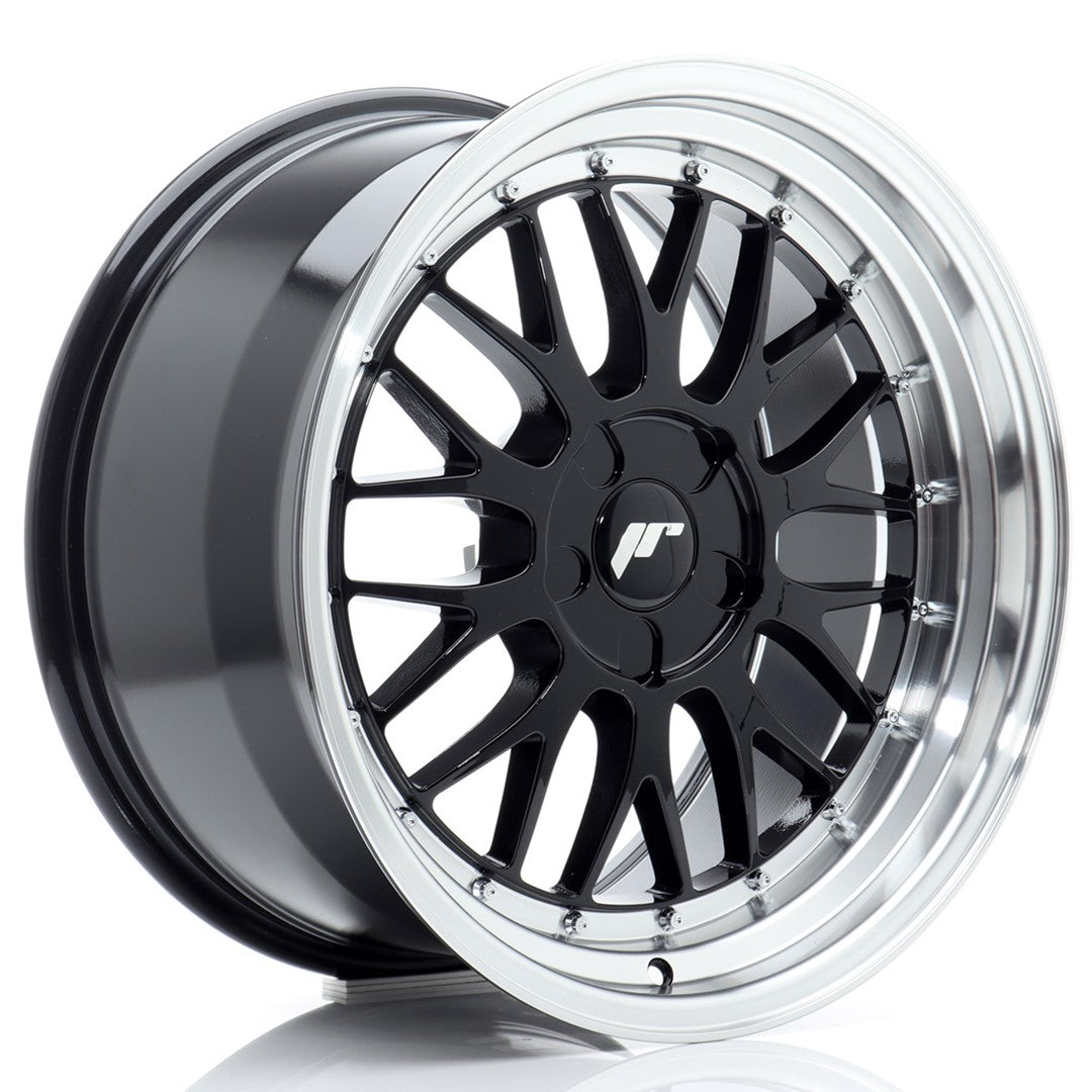 Alu kola Japan Racing JR23 18x9,5 ET20-48 5H BLANK Gloss Black w/Machined Lip