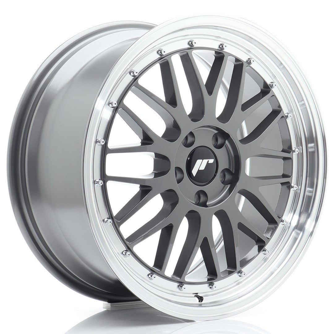 Alu kola Japan Racing JR23 19x8,5 ET45 5x112 Hyper Gray w/Machined Lip