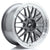 Alu kola Japan Racing JR23 20x8 ET20-40 5H BLANK Hyper Gray w/ Machined Lip