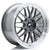 Alu kola Japan Racing JR23 20x8,5 ET20-45 5H BLANK Hyper Gray w/ Machined Lip