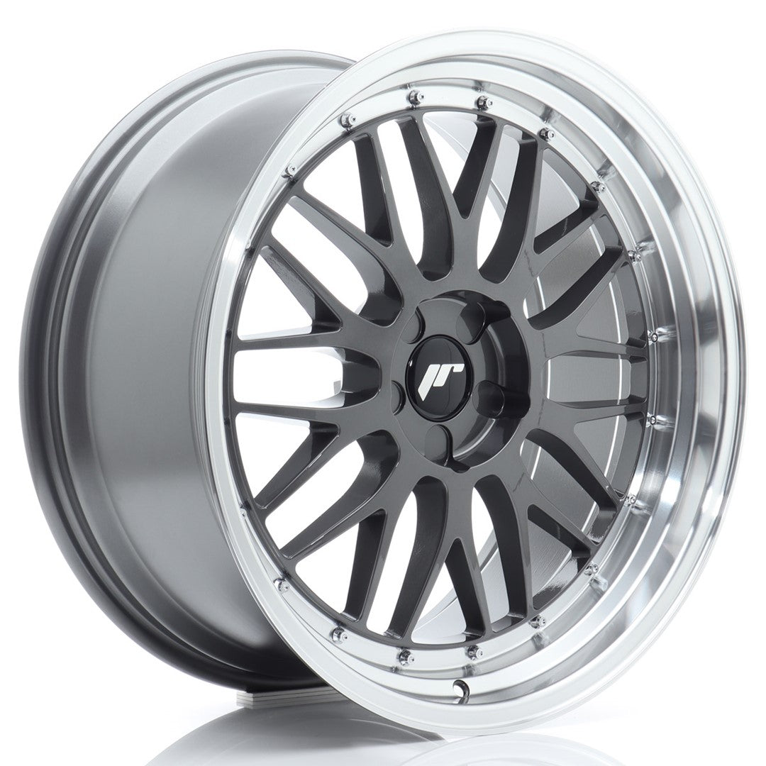 Alu kola Japan Racing JR23 20x9,5 ET20-35 5H BLANK Hyper Gray w/Machined Lip