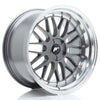 Alufelgen Japan Racing JR23 10.5x20 BLANK ET15-25 72.6 Grau
