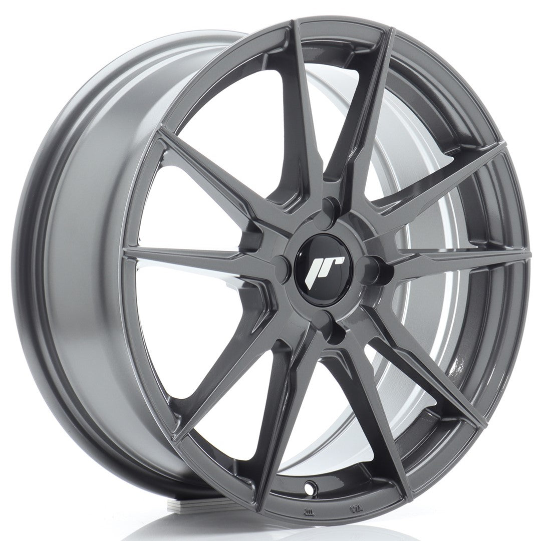 Alu kola Japan Racing JR21 17x7 ET20-40 4H BLANK Hyper Gray