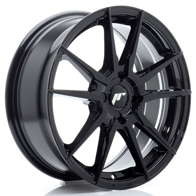 Alu kola Japan Racing JR21 17x7 ET20-40 4H BLANK Gloss Black | Wheelsup.cz