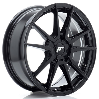 Alu kola Japan Racing JR21 17x7 ET20-40 5H BLANK Gloss Black | Wheelsup.cz