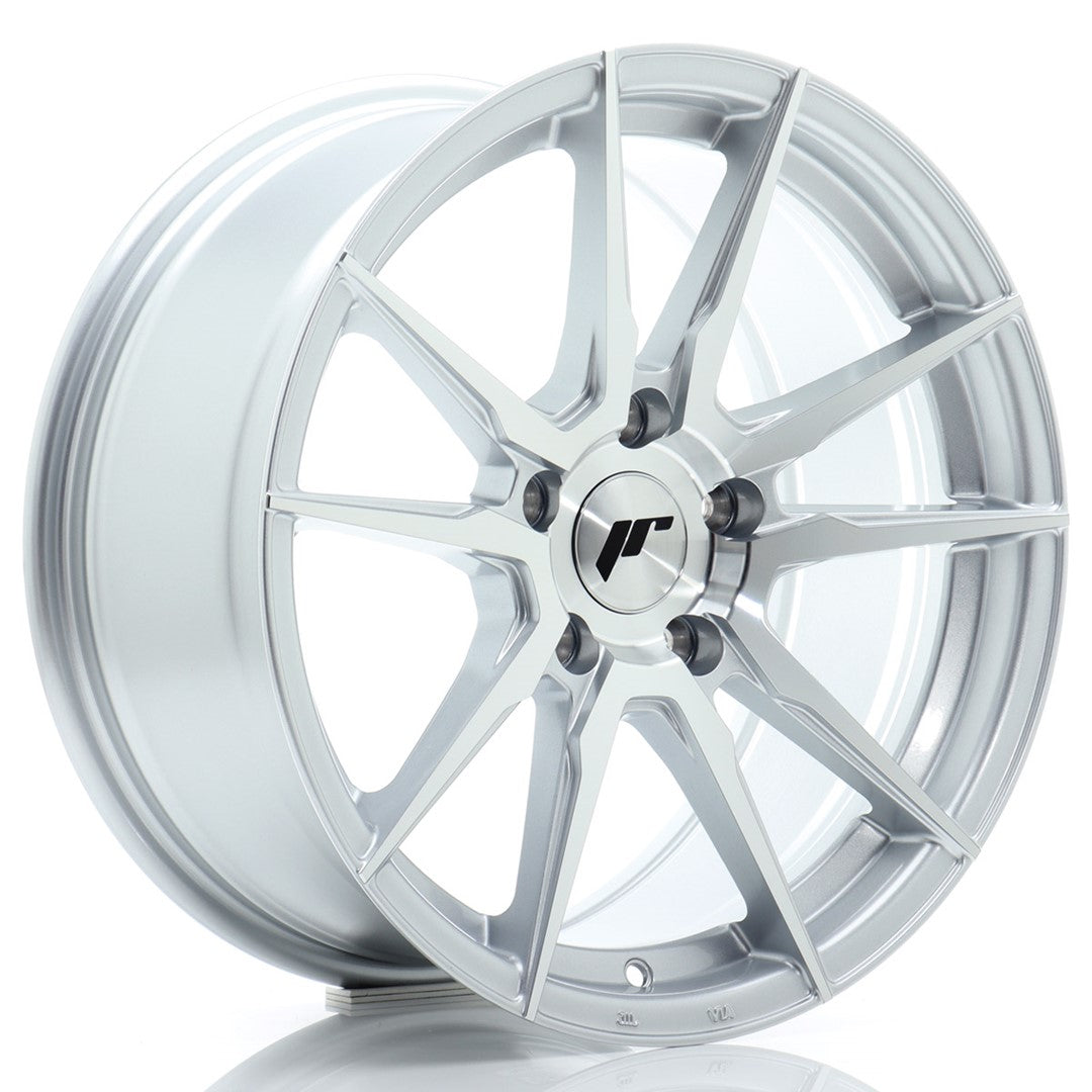 Alu kola Japan Racing JR21 17x8 ET35 5x100 Silver Machined