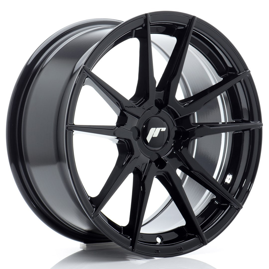 Alu kola Japan Racing JR21 17x8 ET20-35 4H BLANK Gloss Black