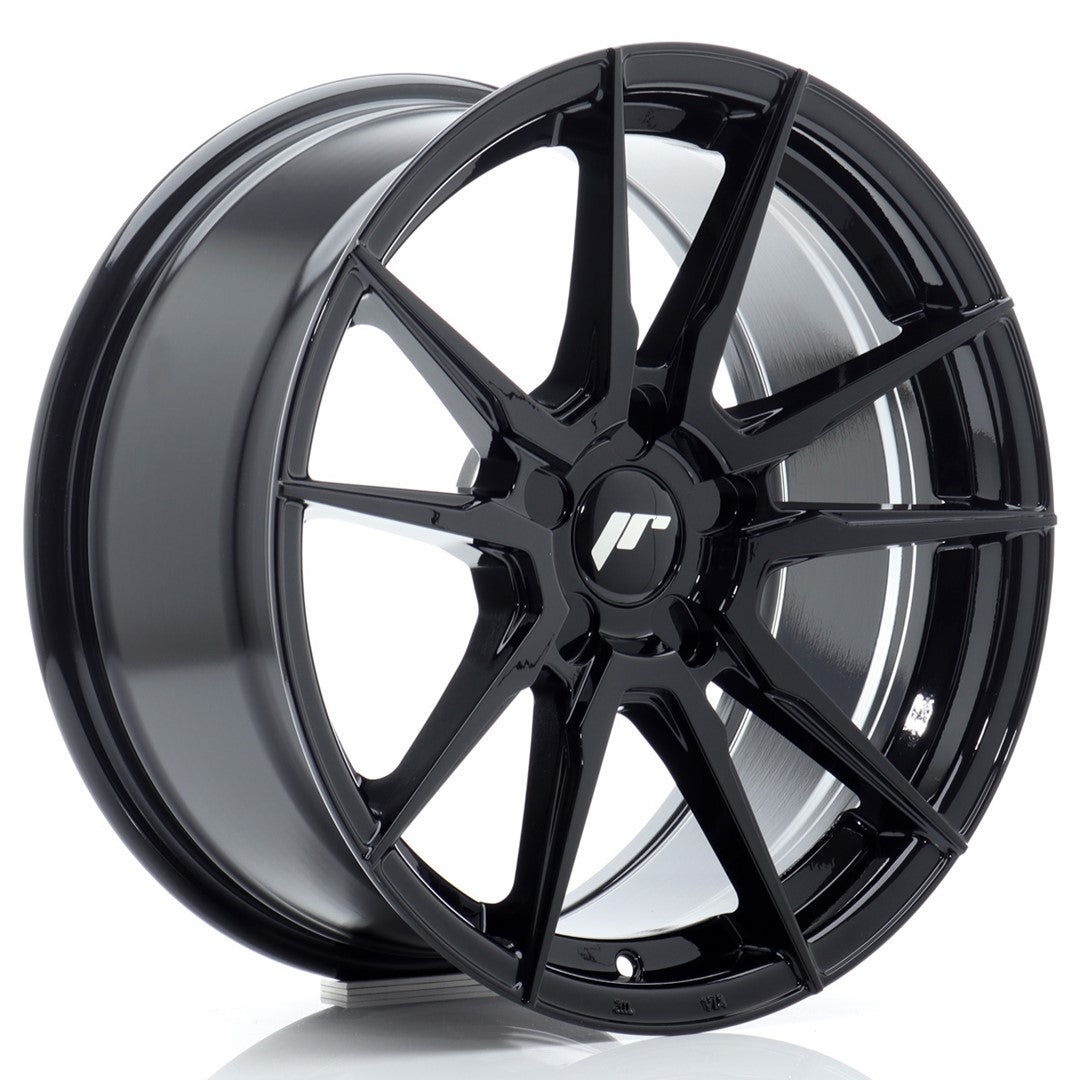 Alu kola Japan Racing JR21 17x8 ET20-35 5H BLANK Gloss Black