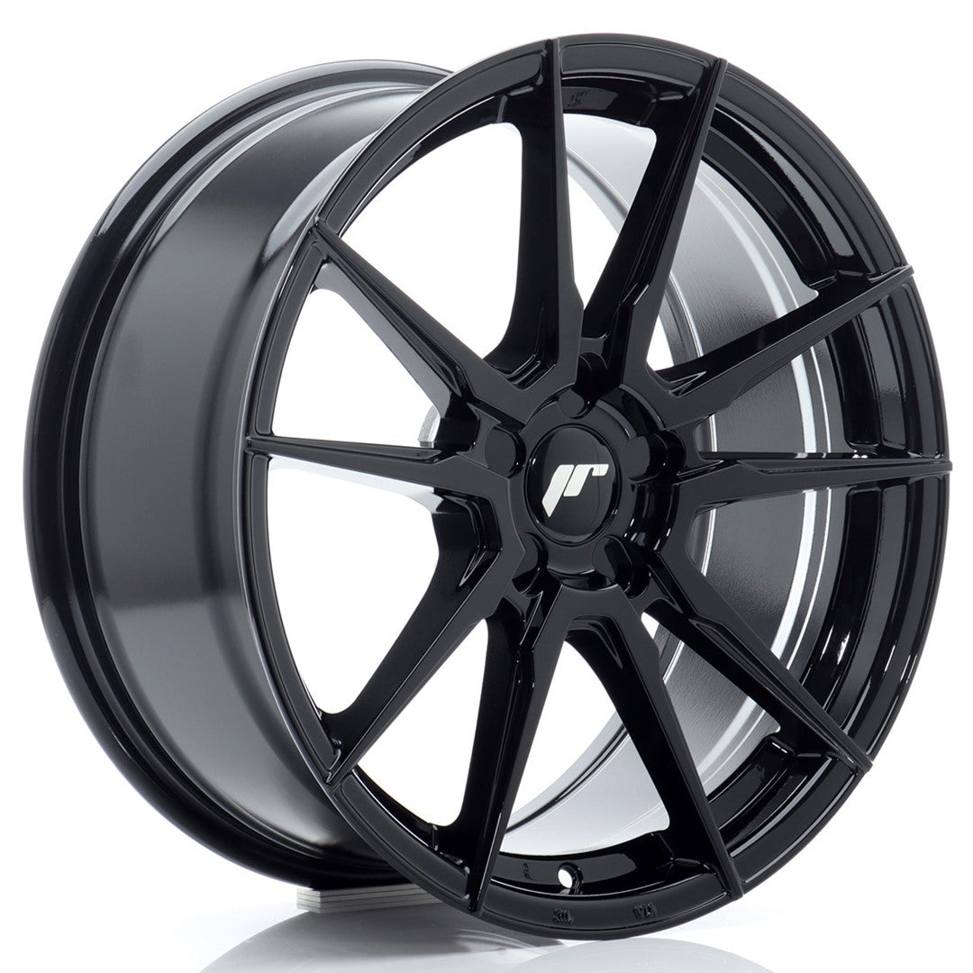 Alu kola Japan Racing JR21 18x8 ET20-40 5H BLANK Glossy Black