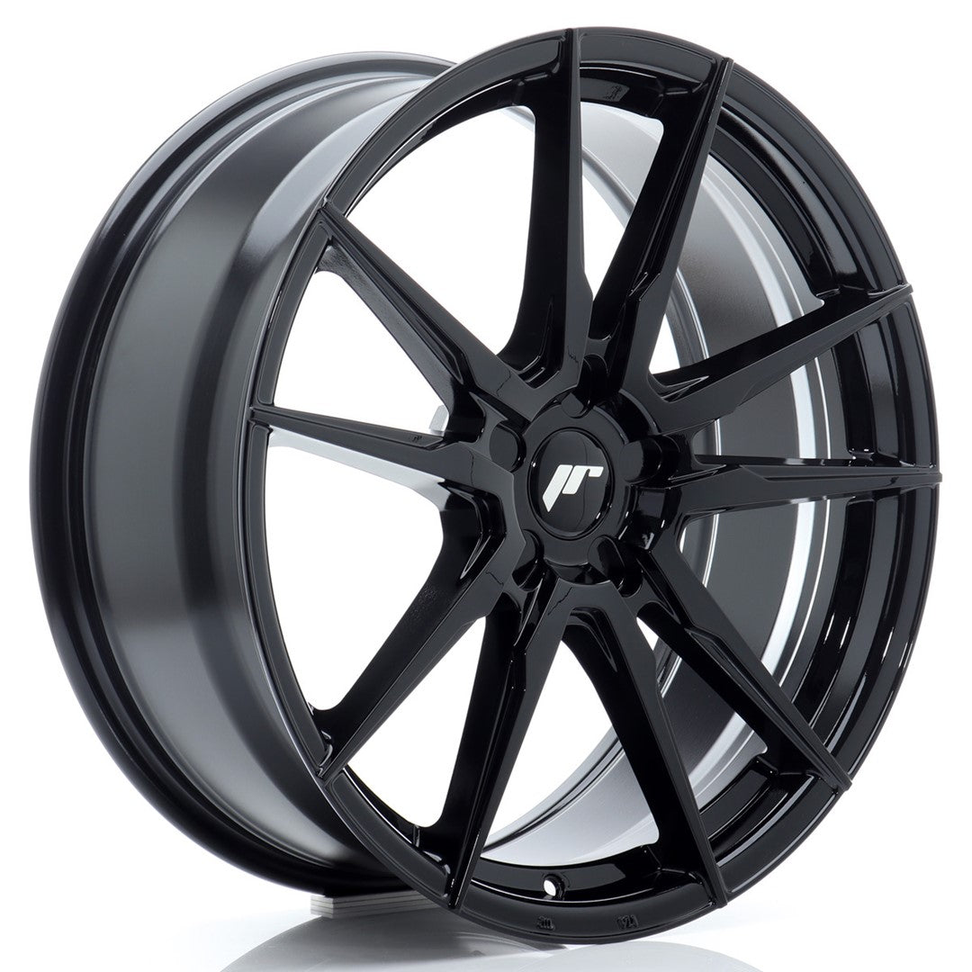 Alu kola Japan Racing JR21 20x8 ET20-40 5H BLANK Glossy Black