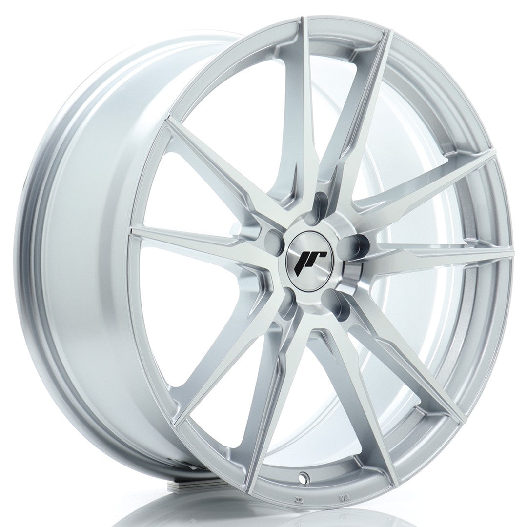 Alu kola Japan Racing JR21 20x8 ET20-40 5H BLANK Silver Machined Face