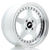 Alu kola Japan Racing JR6 15x7 ET35 4x100 White w/ Machined Lip