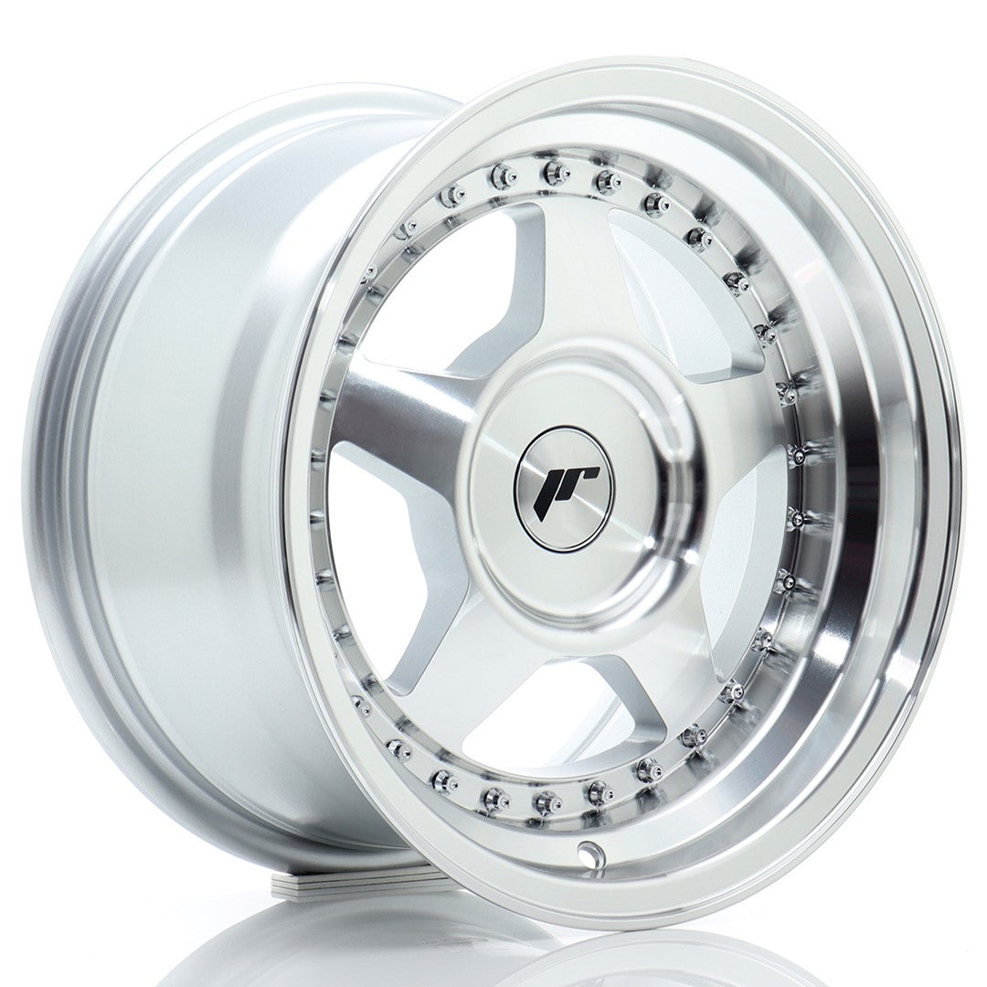 Alu kola Japan Racing JR6 15x8 ET25 BLANK Silver Machined Face