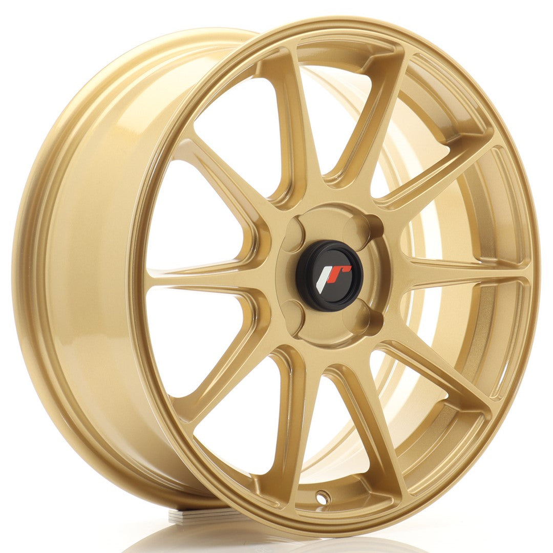 Alu kola Japan Racing JR11 17x7 ET20-38 4H BLANK Gold