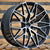 Alu kola pro Porsche FB1705 9.5x21 5x130 ET46 71.6 Black Polished
