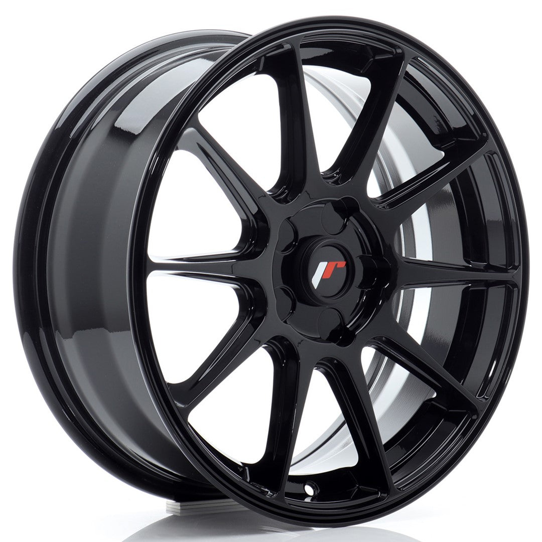 Alu kola Japan Racing JR11 17x7 ET20-38 5H BLANK Gloss Black