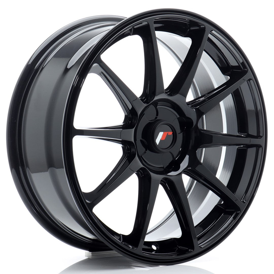 Alu kola Japan Racing JR11 18x7,5 ET20-40 4H BLANK Gloss Black