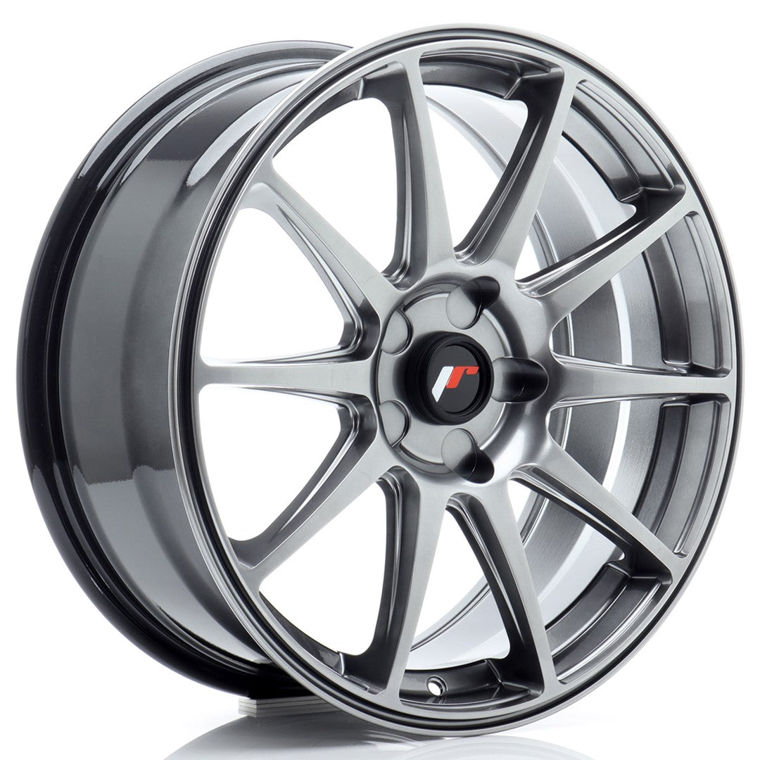 Alu kola Japan Racing JR11 18x7,5 ET40 5x114,3 Hyper Black | Wheelsup.cz