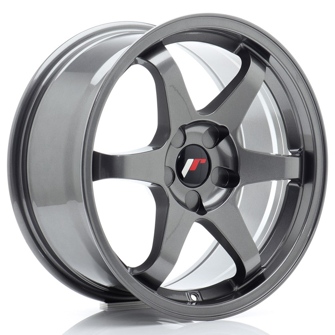 Alu kola Japan Racing JR3 17x8 ET20-35 5H BLANK Gun Metal