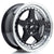 Alu kola Japan Racing JR6 16x7 ET35 4x100 Gloss Black w/ Machined Lip