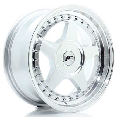 Alu kola Japan Racing JR6 16x7 ET20-35 BLANK Silver Machined Face | Wheelsup.cz