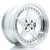 Alu kola Japan Racing JR6 16x8 ET30 4x100 Silver Machined Face