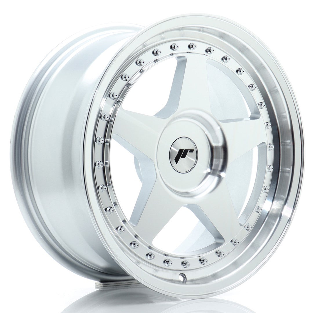 Alu kola Japan Racing JR6 17x8 ET20-35 BLANK Silver Machined Face