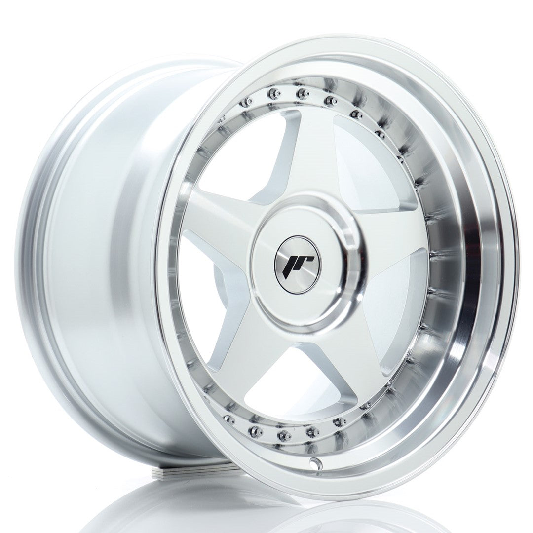 Alu kola Japan Racing JR6 17x10 ET0-20 BLANK Silver Machined Face