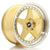 Alu kola Japan Racing JR6 18x9,5 ET20-40 5H BLANK Gold w/ Machined Lip