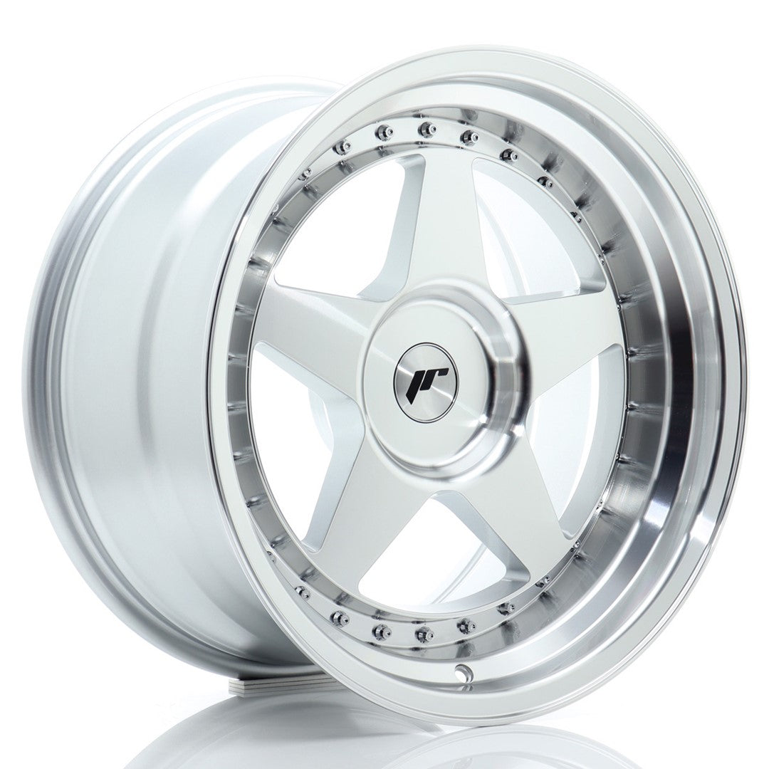 Alu kola Japan Racing JR6 18x10 ET0-25 BLANK Silver Machined Face