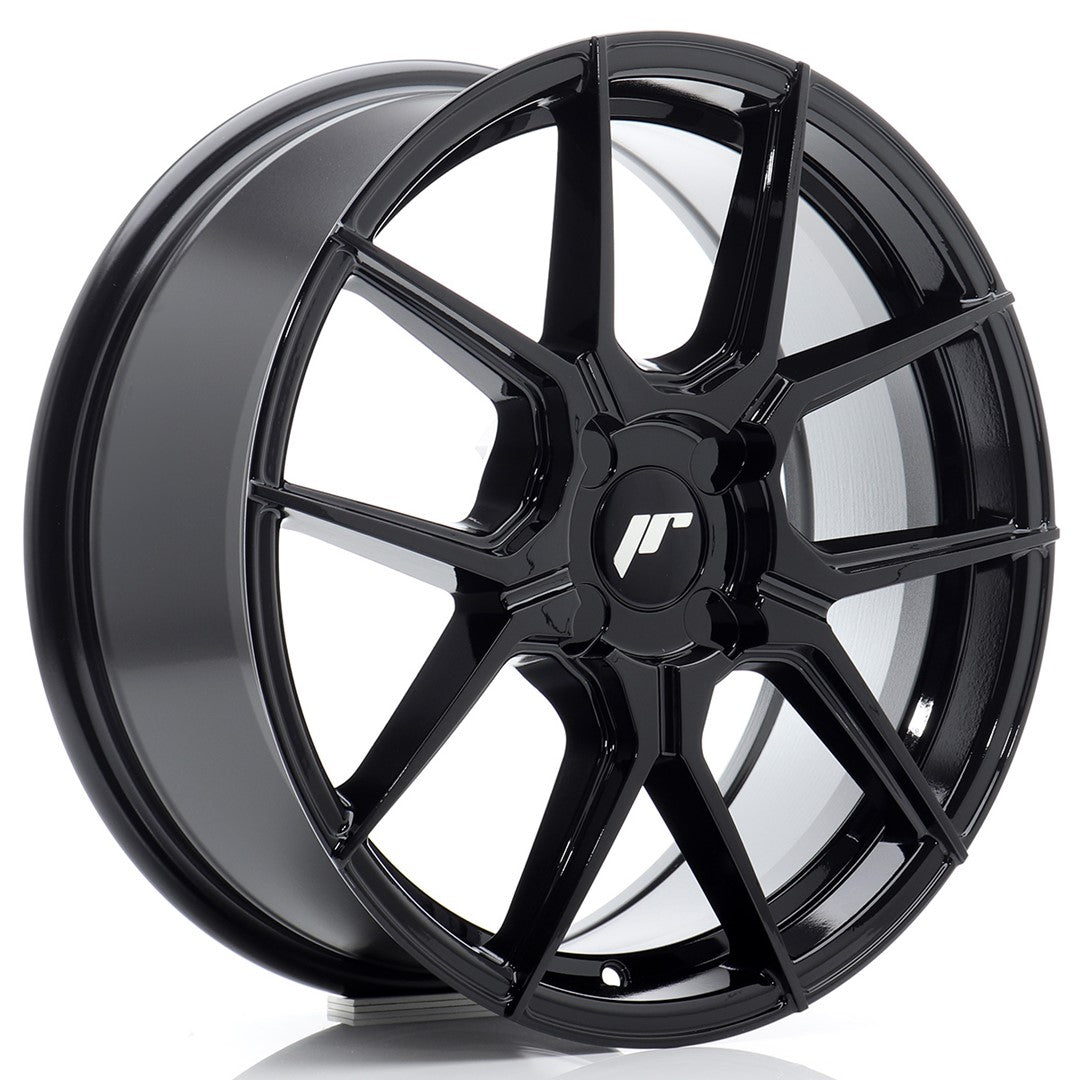 Alu kola Japan Racing JR30 17x7 ET20-40 4H BLANK Gloss Black