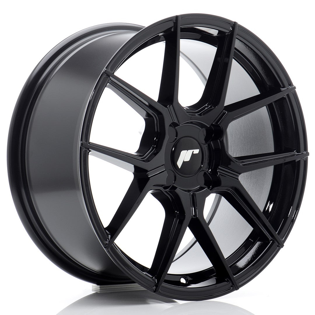 Alu kola Japan Racing JR30 17x8 ET20-40 4H BLANK Gloss Black