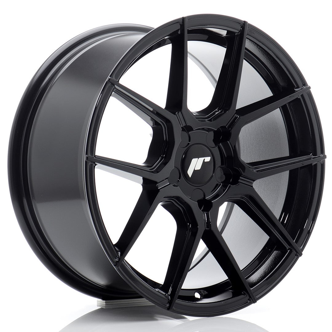 Alu kola Japan Racing JR30 17x8 ET20-40 5H BLANK Gloss Black