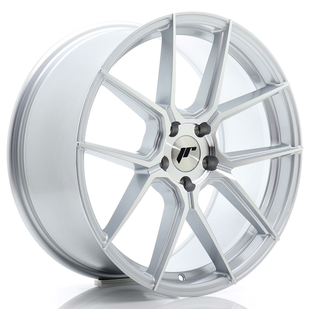 Alu kola Japan Racing JR30 19x8 ET40 5x112 Silver Machined Face